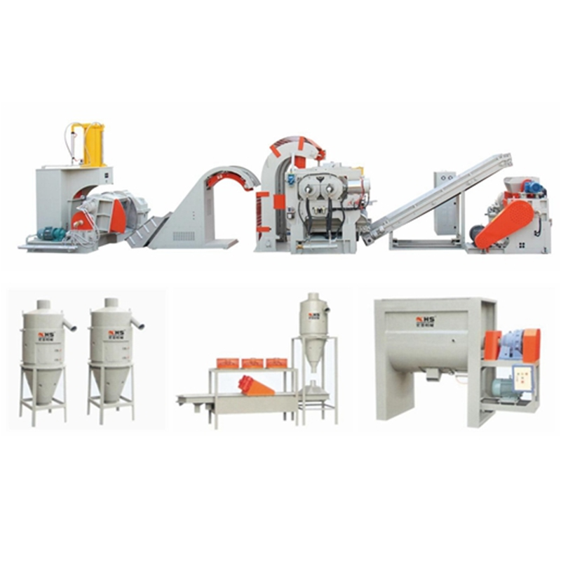 EVA/TPR/PVC/PLASTIK, RUBBER FOAMING/Color Master Batch/Elastomer/Modified Material Granule Line （Tipe Pendingin Udara/Jenis Pendingin Air）